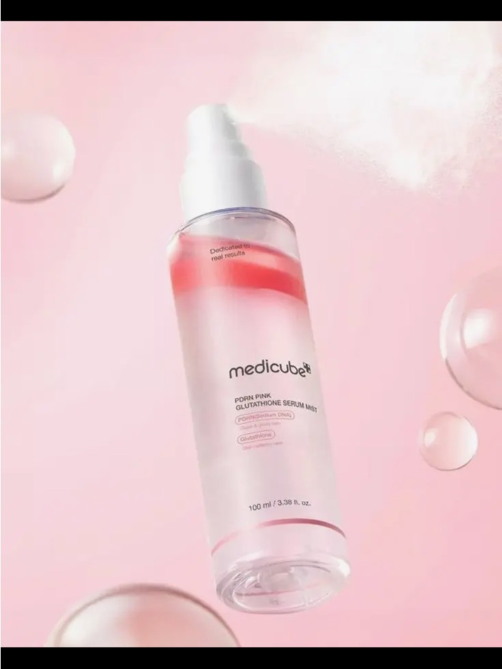 Medicube Pdrn Pink Glutathione Serum Mist